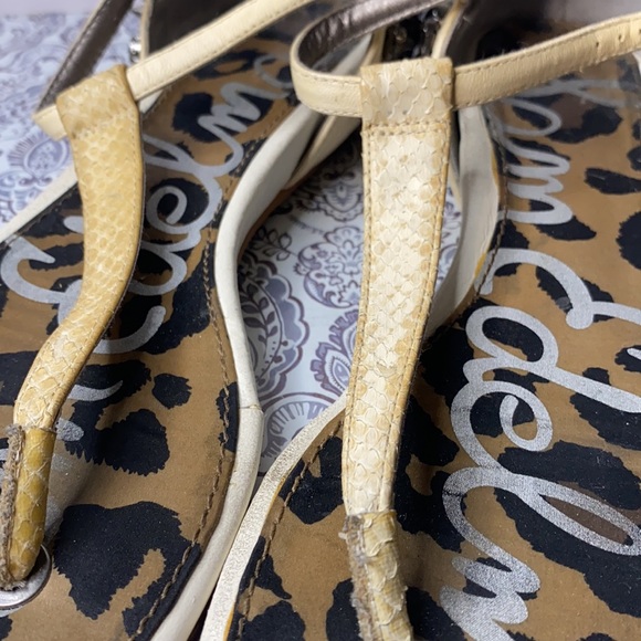 Sam Edelman Exie Sandals Studs Rhinestones Spikes - Picture 3 of 8